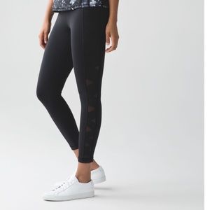 Lululemon Mesh Side Panel Leggings